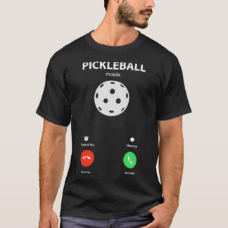 Camiseta Pickleball está chamando TShirt Clássico