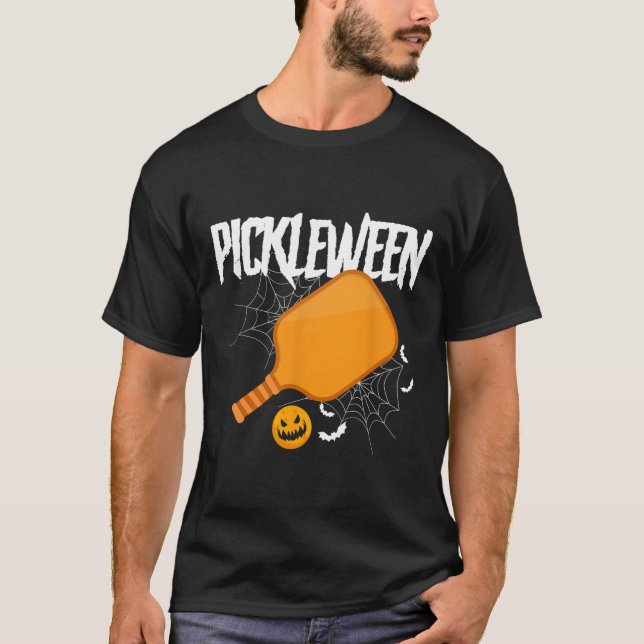 Camiseta Pickleball Feira de Pedra do Halloween (Frente)