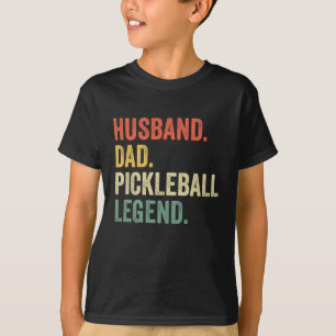 Camiseta Pickleball Funny Husband Legenda do Pai Vintage Pa