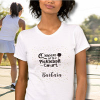 Pickleball Gal Queen da Corte Bella+Canvas