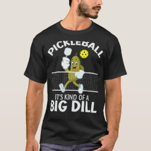 Camiseta PICKLEBALL Jogando Pickleball BIG DILL Team Pickle