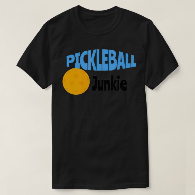 Camiseta Pickleball Junkie (Frente do Design)