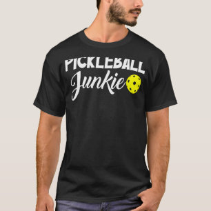 Camiseta Pickleball Junkie Pickleball Dizendo Bola Esporte