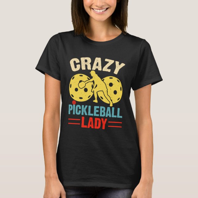 Camiseta Pickleball Lady Special Player Humor (Frente)