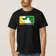 Camiseta Pickleball: Liga Principal (Verde/Branco)