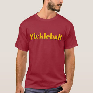 Camiseta Pickleball Marrom