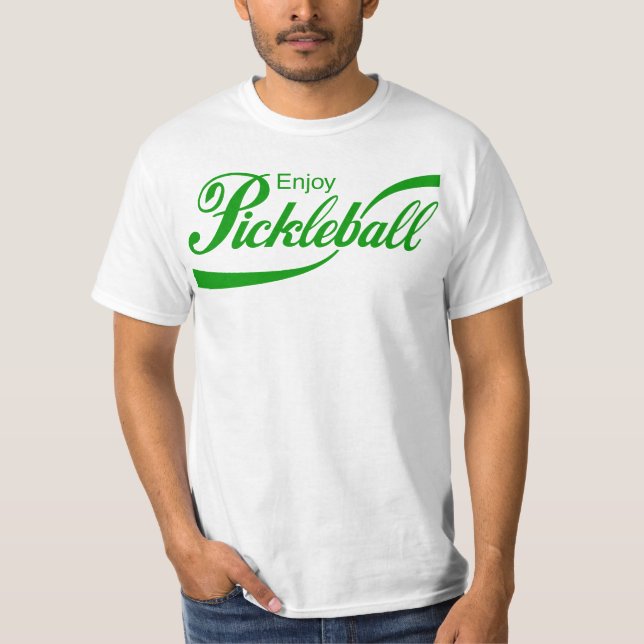 Camiseta Pickleball masculino: "Aproveite o Pickle (Frente)