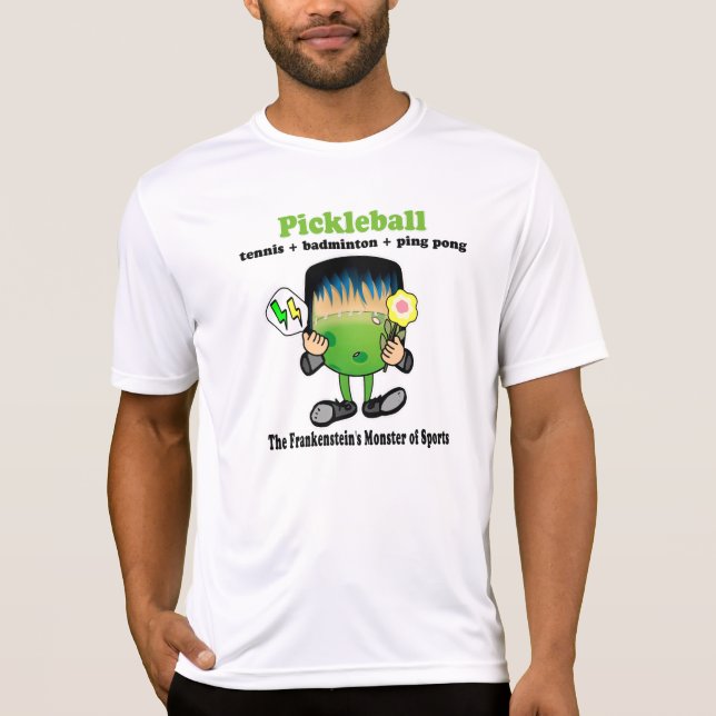 Camiseta Pickleball - Monstro dos Esportes do Frankenstein (Frente)