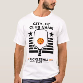 Camiseta Pickleball Nome Personalizado Pickleball