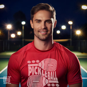 Camiseta Pickleball & Paddle Classic Design