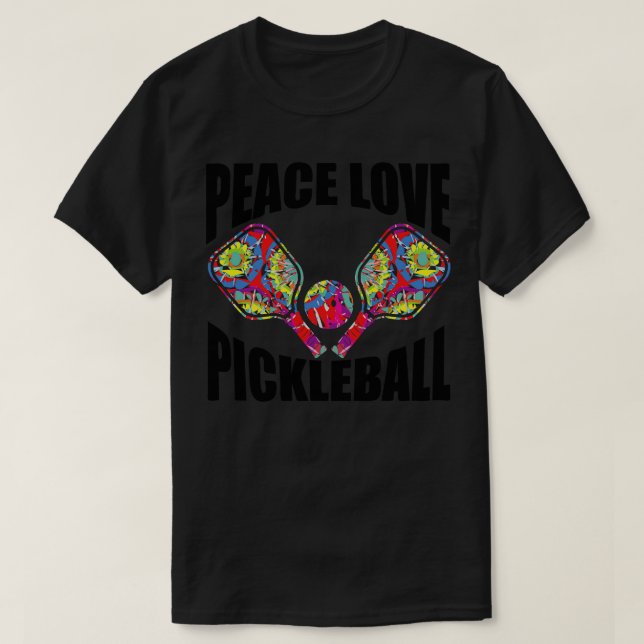 Camiseta Pickleball Paddle Design (Frente do Design)