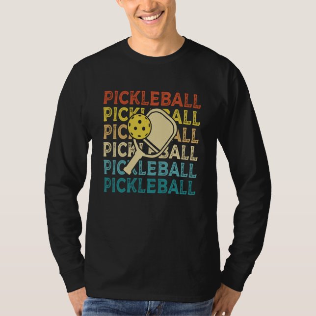 Camiseta Pickleball Paddle Sports Ball Game Player Athlete (Frente)