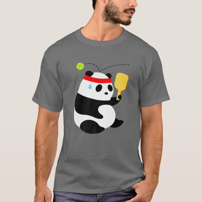 Camiseta Pickleball Panda Bear BONK! (Frente)