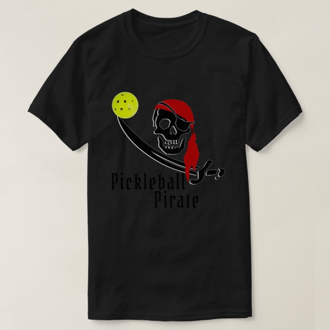 Camiseta Pickleball Pirate Classic (Frente do Design)