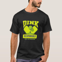 Pickleball Player Dink Desportivo Responsável