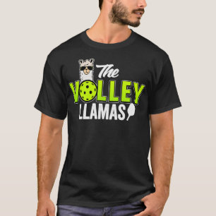 Camiseta Pickleball Presente O Volley Lhamas Engraçado Pick