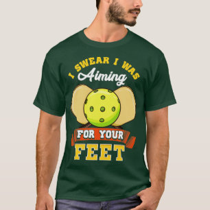 Camiseta Pickleball Que Juro Que Estava Procurando Por Seus