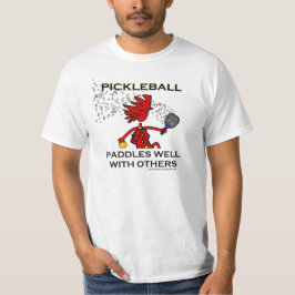 Camiseta Pickleball rema bem com outro