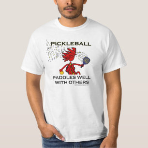 Camiseta Pickleball rema bem com outro