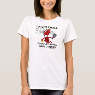 Camiseta Pickleball rema bem com outro