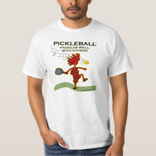 Camiseta Pickleball rema bem com outro