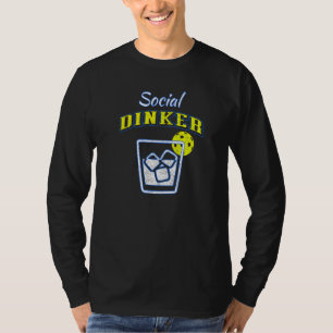 Camiseta Pickleball Social Dinker Esporte Coquetel Art