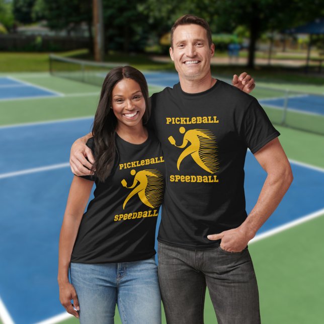 Camiseta Pickleball Speedball com velocidade (Criador carregado)
