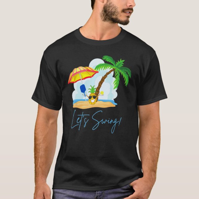 Camiseta Pickleball Swings de Verão (Frente)