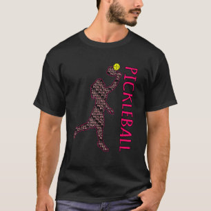 Camiseta Pickleball Tipografia Paddle Esportivo Treinador G