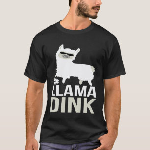 Camiseta Pickleball Único Pickle Bola Llama Dink