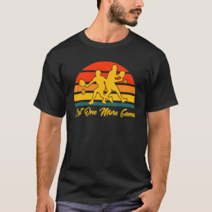 Camiseta Pickleball Vintage Só Mais Um Jogo Paddleball 1