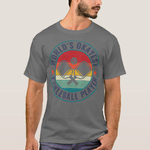 Camiseta Pickleball Words Okayest Pickleball Player Funny