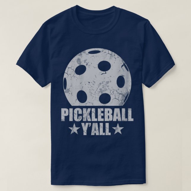 Camiseta Pickleball Yall (Frente do Design)