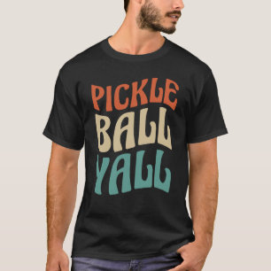 Camiseta Pickleball Yall Retro Vintage de 70 anos anos 80 3