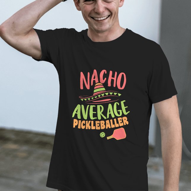 Camiseta Pickleballer Média Nacho (Criador carregado)