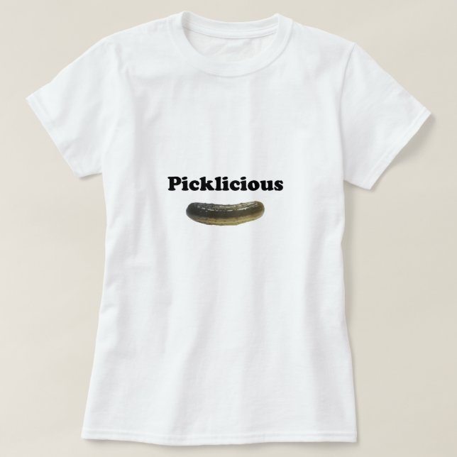 Camiseta Picklicious (Frente do Design)