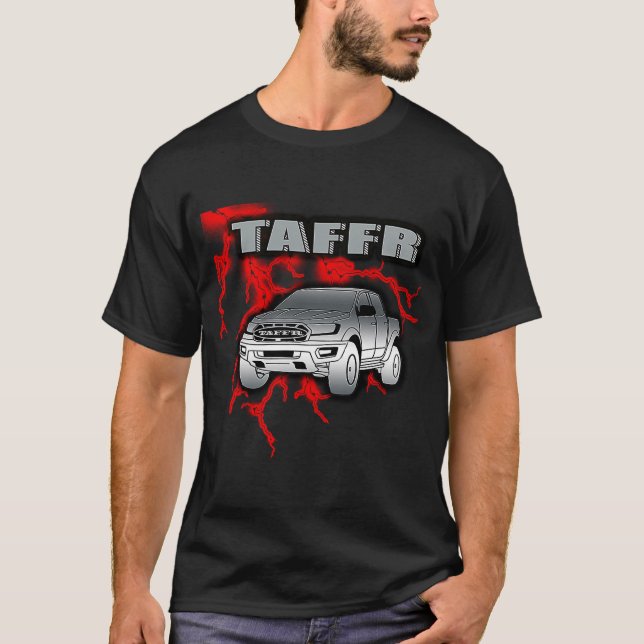 Camiseta Pickup Americano TAFFR Red Lightning (Frente)
