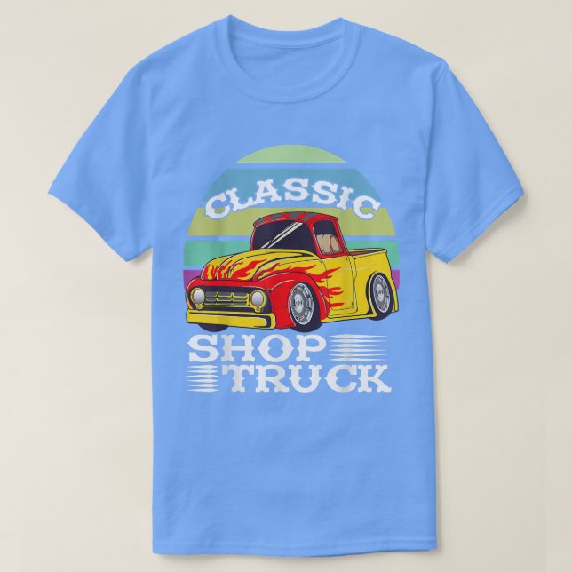 Camiseta Pickup Truck Customized Classic Shop Truck Citysca (Frente do Design)