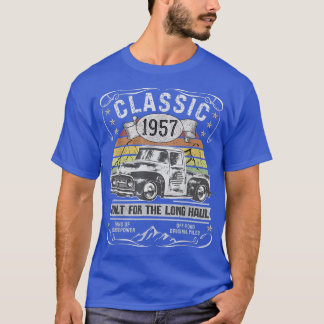 Camiseta Pickup Truck Men Women 65th Birthday Born 1957 Vin