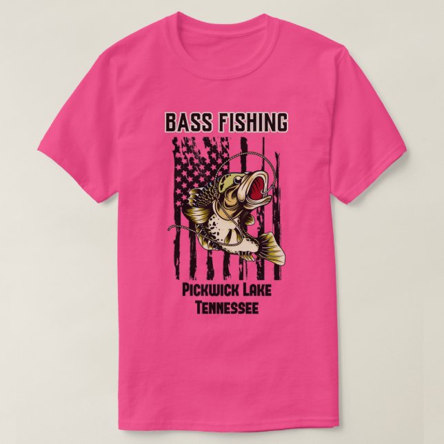 Camiseta Pickwick Lake Tennessee (Frente do Design)