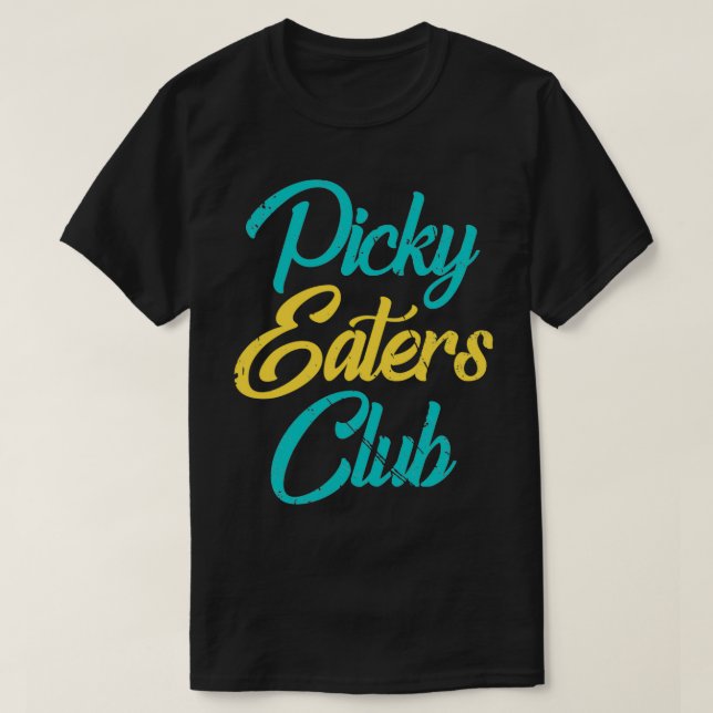 Camiseta Picky Eater Club (Frente do Design)