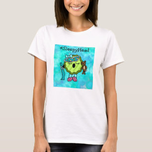 Camiseta Picle Cabeça Sonolenta Picles Engraçados