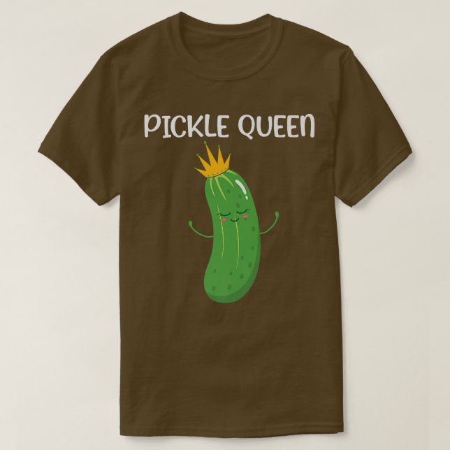 Camiseta Picle Queen Vegan (Frente do Design)