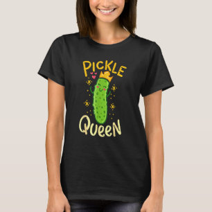 Camiseta Picle Queen Vegan Cucumber Vegetal