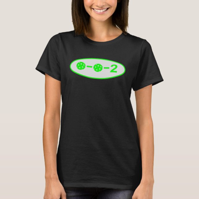 Camiseta Picleball 0 2 Ball Graphic (Frente)