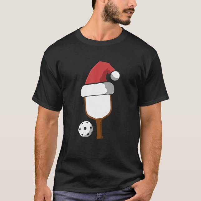 Camiseta Picles Ball Papais noeis Paddleball Player Escolha (Frente)