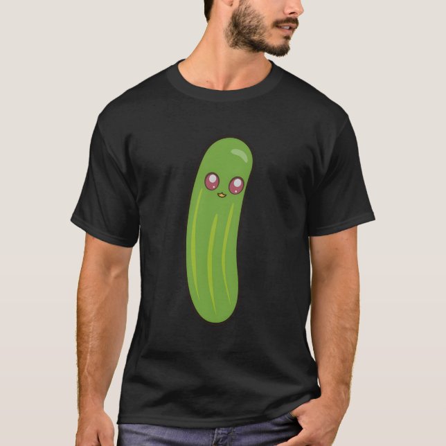 Camiseta Picles Cucumber Vegetais (Frente)
