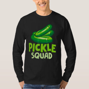 Camiseta Picles Cute Para Homens Miúdos Picles Pepino