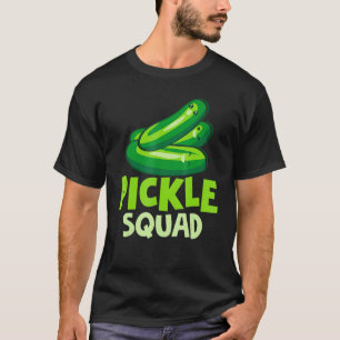 Camiseta Picles Cute Para Homens Miúdos Picles Pepino