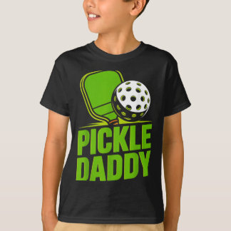 Camiseta Picles de Boliche Dink para Pai Homens Pickleball